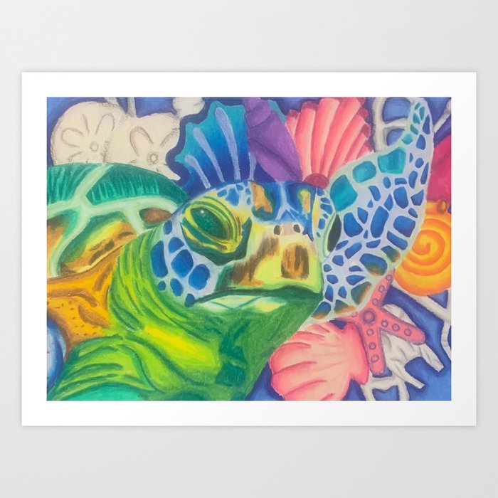 Turtle  Art Print