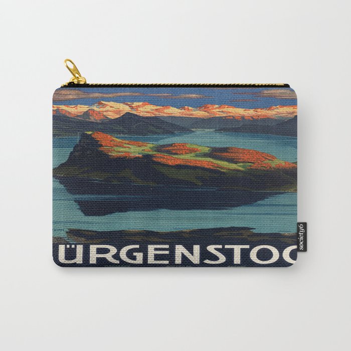 Vintage poster - Switzerland Carry-All Pouch