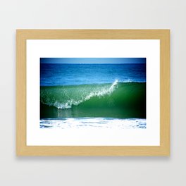 wave Framed Art Print