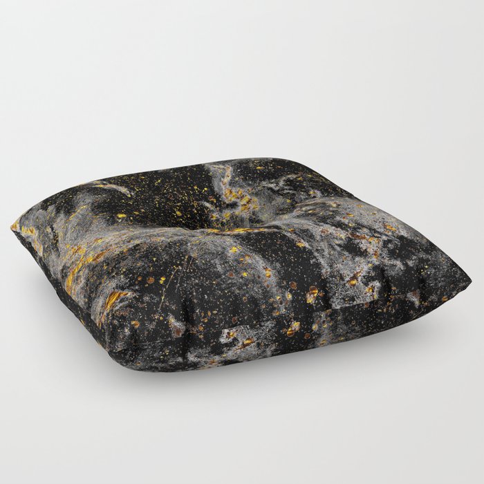 Galaxy (black gold) Floor Pillow