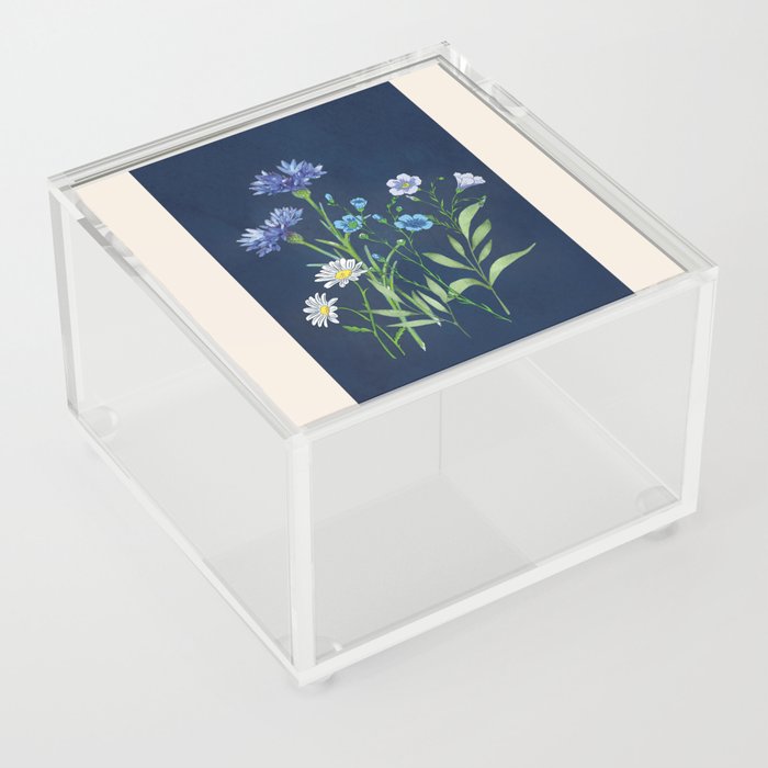 Summer Flowers 1 Acrylic Box