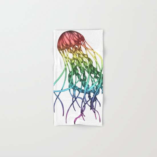 Rainbow Jelly Hand & Bath Towel