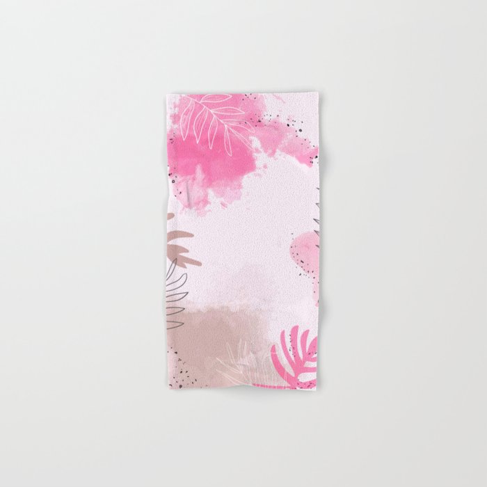 flowers Hand & Bath Towel