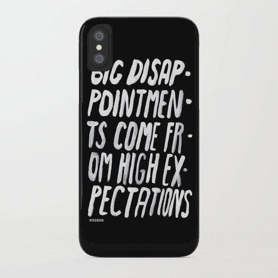 Disappointments iPhone Case