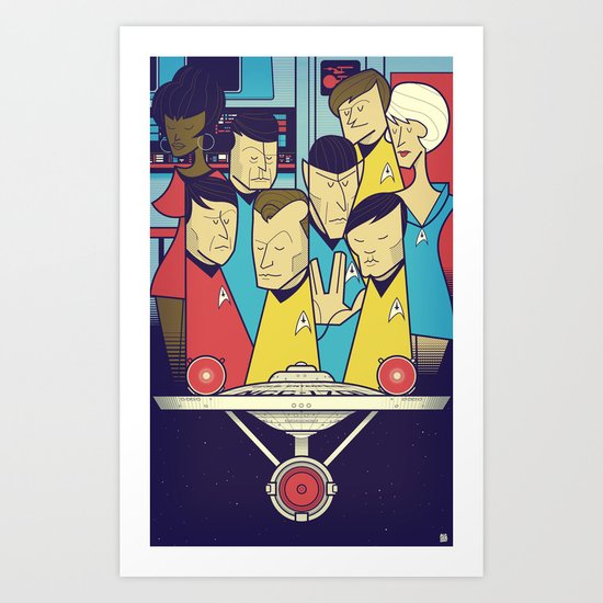 Star Trek Art Print
