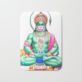 Lord Hanuman Bath Mat