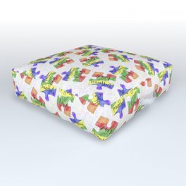 Different is not weird Autism awareness and acceptance Outdoor Floor Cushion
