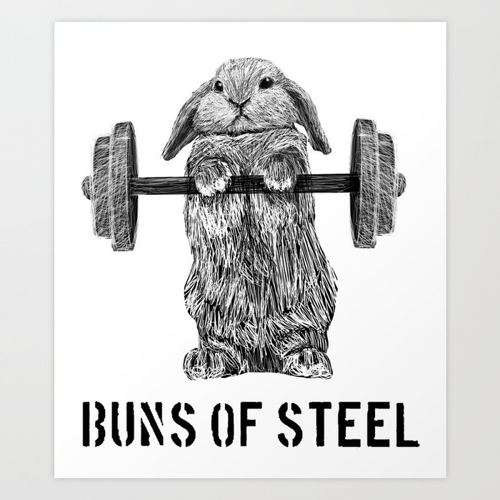 Buns top of steel