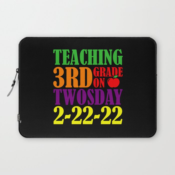 Twosday 02-22-2022 February 2nd 2022 Laptop Sleeve
