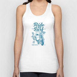 Ride And Surf Unisex Tank Top