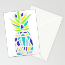 Abstract Pineapple Stationery Card