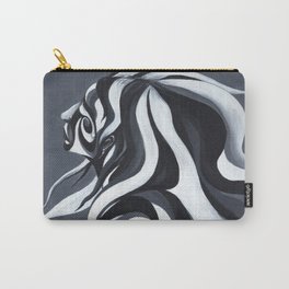 Grey Girl Carry-All Pouch