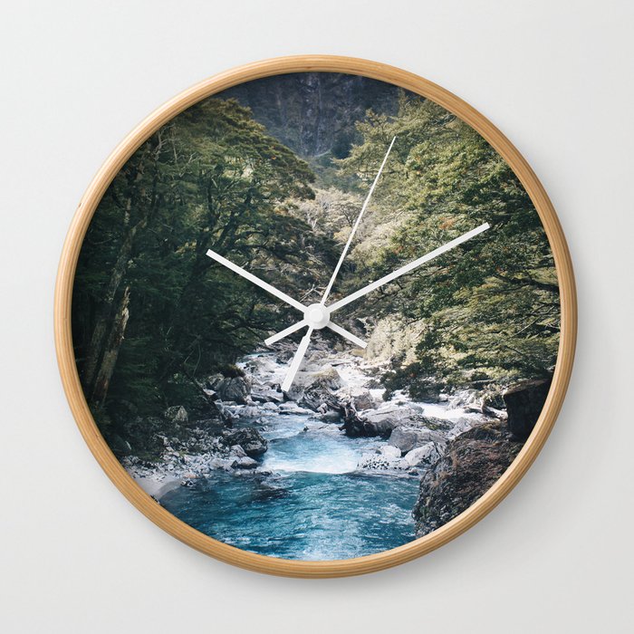 Forest Wall Clock