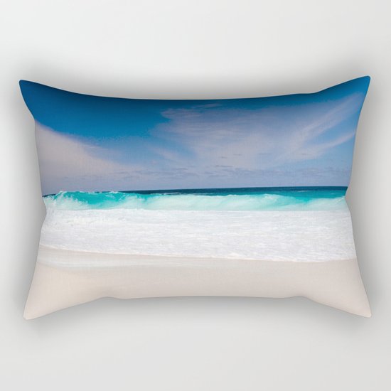 Mexico Waves Rectangular Pillow