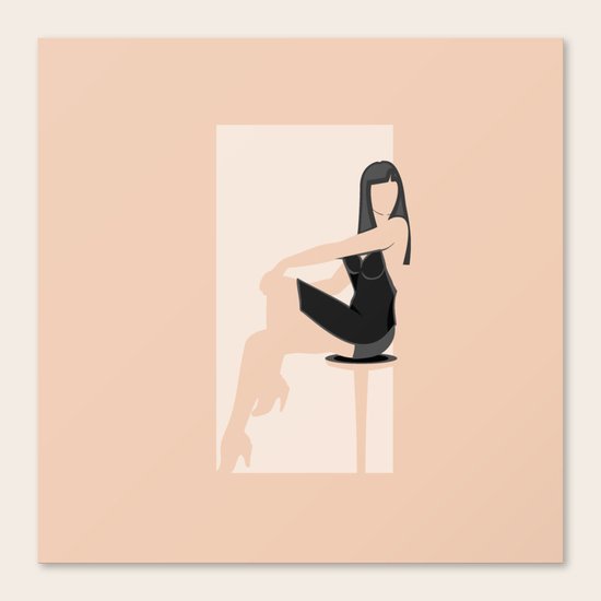 Cool Woman Canvas Print