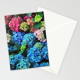 hydrangea bright Stationery Card