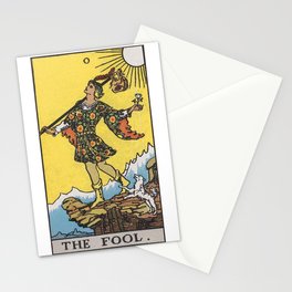 Tarot Card - The Fool Stationery Card