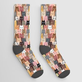 Cats Pattern Socks