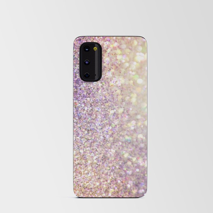 Glamorous Iridescent Glitter Android Card Case