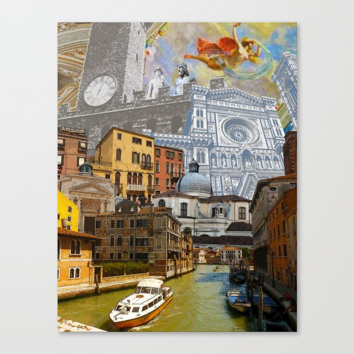 When in Italy Canvas Print