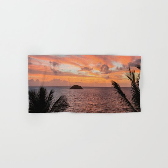 ISLAND SUNRISE Hand & Bath Towel