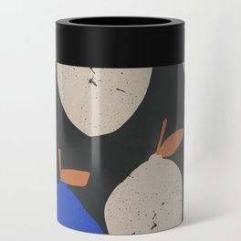 Minimalist Abstract Lemons 2 Can Cooler