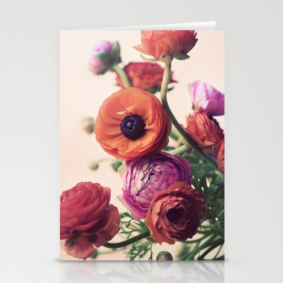 Ranunculus Stationery Cards