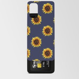 Sunflower | Navy Edit Android Card Case