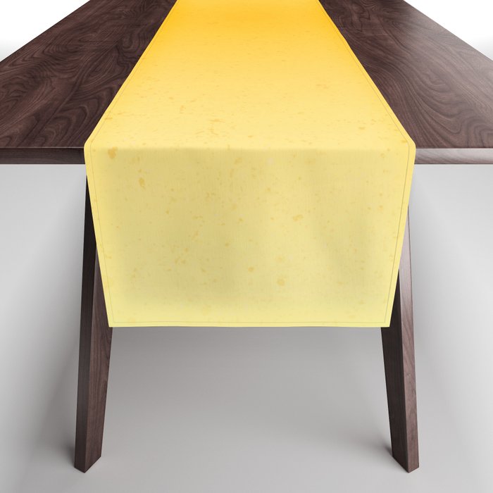 Yellow Gradient Aesthetic Sunshine Table Runner