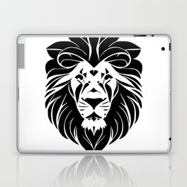 Lion's head symbol graphic art, leo 00001 Laptop & iPad Skin