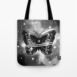 Black&White Butterfly Tote Bag