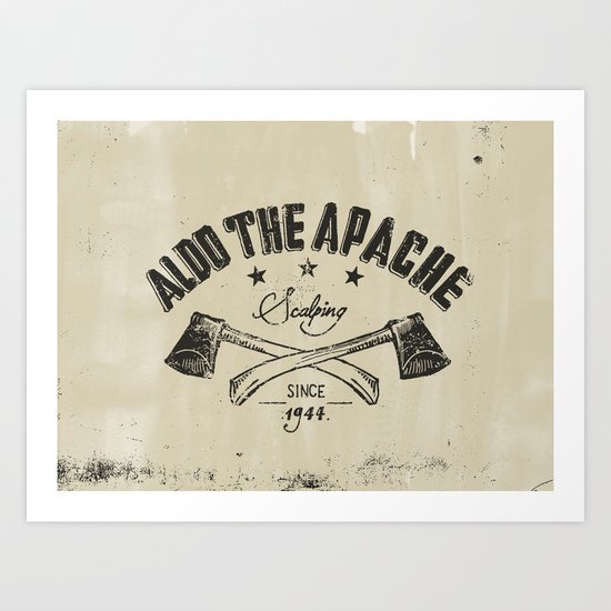 Aldo The Apache Art Print