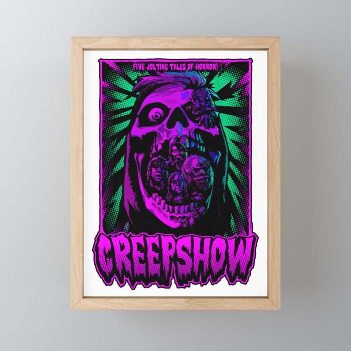The Creepshow Framed Mini Art Print