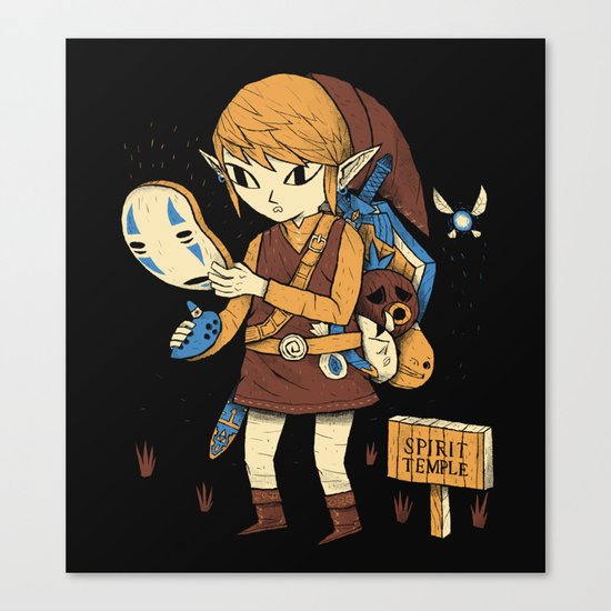 you got the no face mask! Canvas Print
