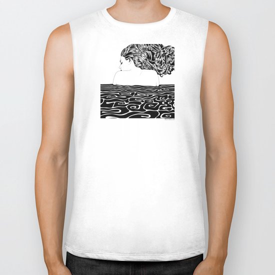 Water Nymph LXII Biker Tank