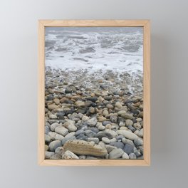 Ocean Weathered Stones II Framed Mini Art Print
