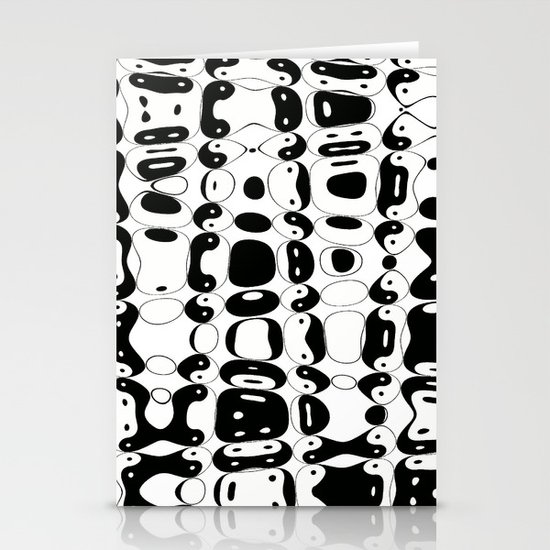 Yin Yang mix (w) Stationery Cards