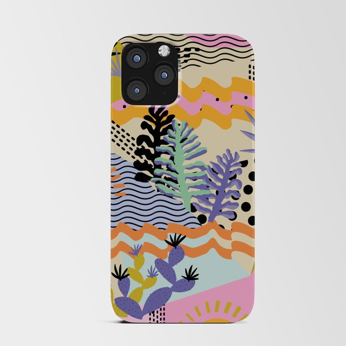 Summer in Palm Springs iPhone Card Case
