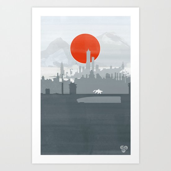 Avatar - Air Book Art Print