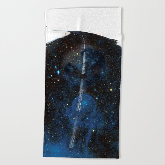 Galaxy Road Beach Towel