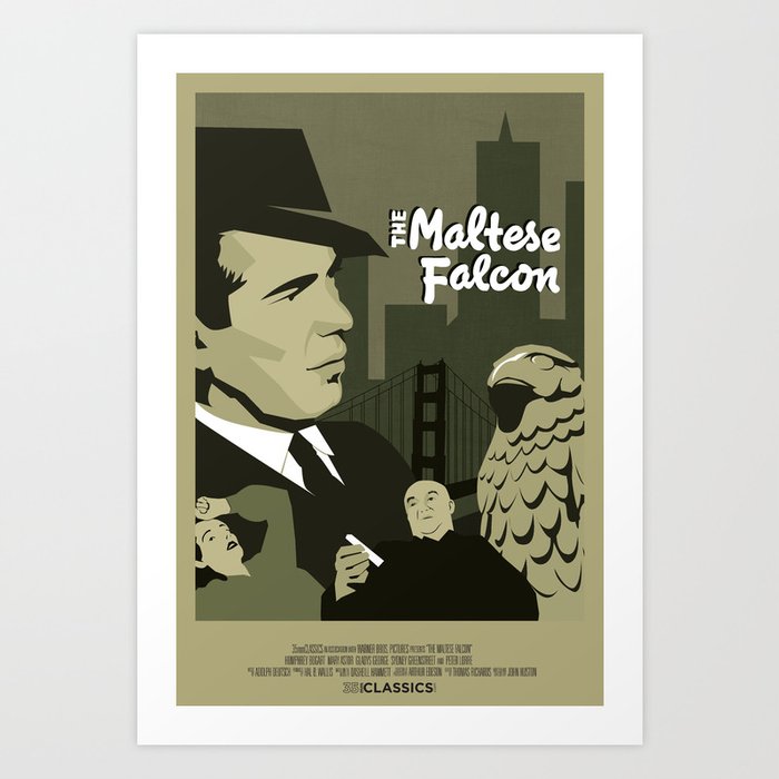 The Maltese Falcon Art Print