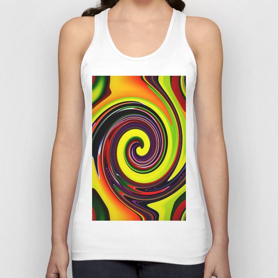 Abstract Unisex Tank Top