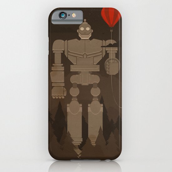 The Robot and The Balloon iPhone & iPod Case