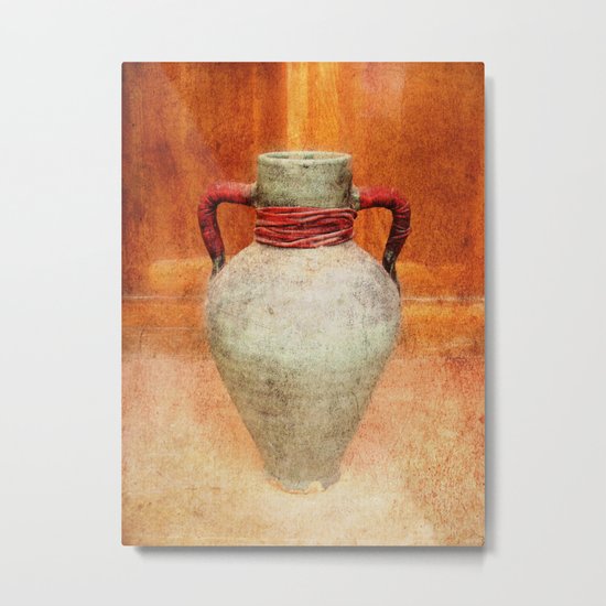 Mediterranean pitcher Metal Print
