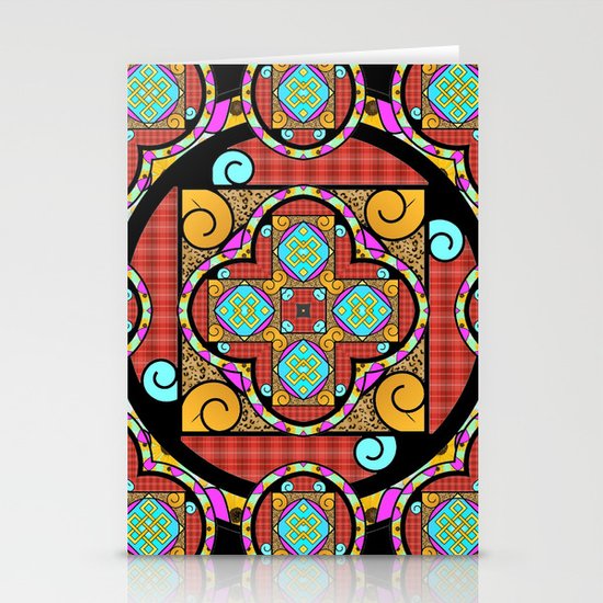 Best Blanket Mandala Stationery Cards