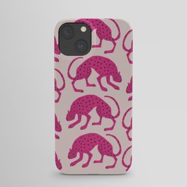 Wild Cats - Pink iPhone Case