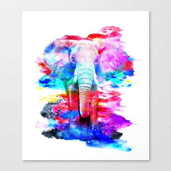 Elephant's Song Canvas Print