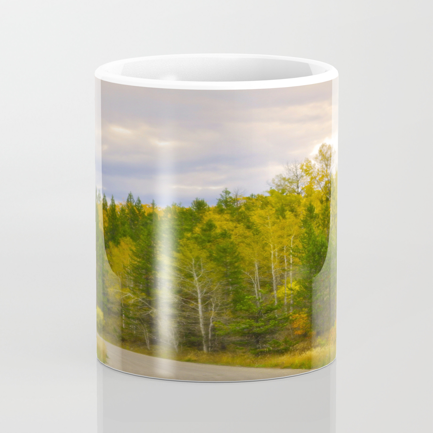 Ashton Idaho The Road Less Traveled Coffee Mug By Imagetakers Society6
