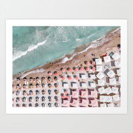 Ocean Aerial Beach Print, Bondi Beach, Aerial Photography, Ocean Waves Print, Sea Print, Modern Home Decor, Art Print Art Print