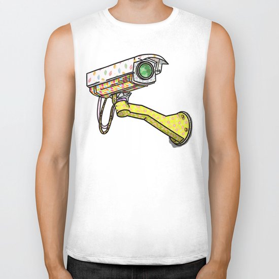 Security Camera Biker Tank